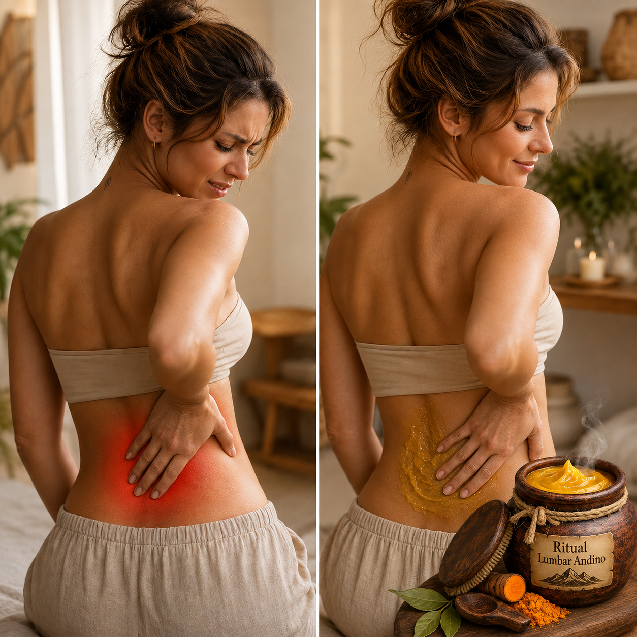 Ritual Lumbar Andino – ingredientes naturales