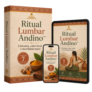 Mockup Ritual Lumbar Andino – Kit digital completo